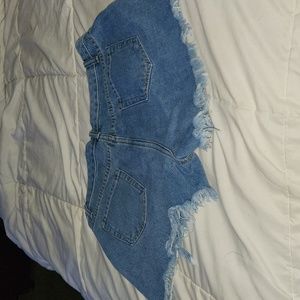 Jean shorts